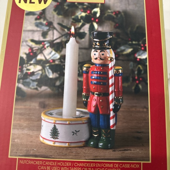 Spode Nutcracker Candle Holder - Picture 3 of 3